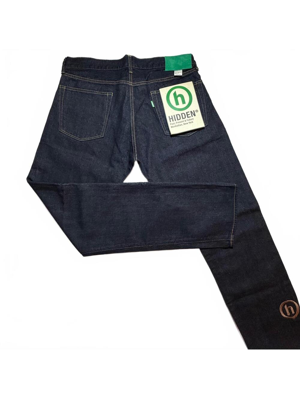 Hidden NY Japanese Selvedge Denim Jeans 34 NWT Indigo